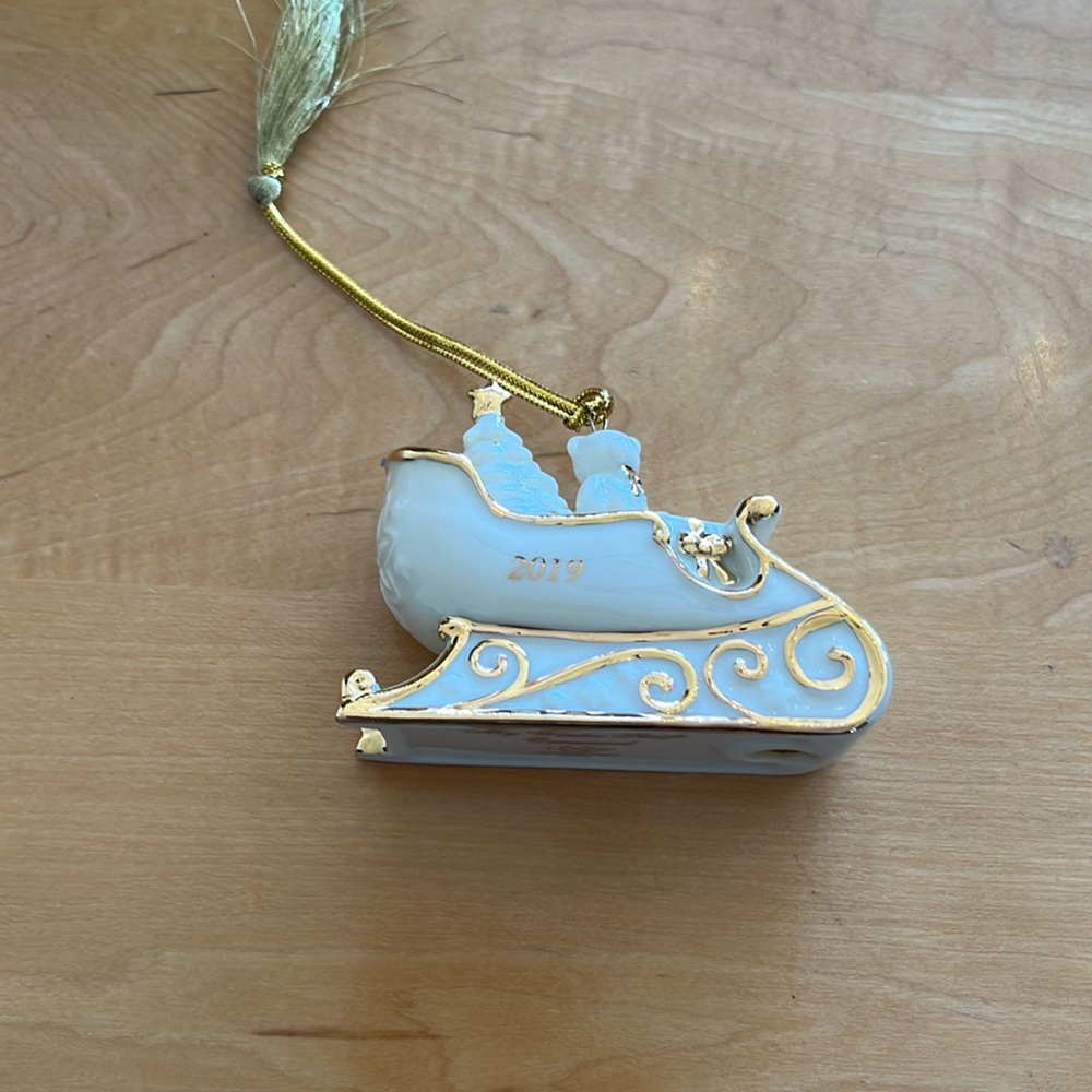 My winter sleigh ornament